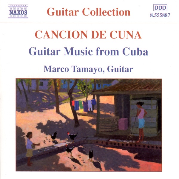 Guitar Music From Cuba by Marco Tamayo album cover