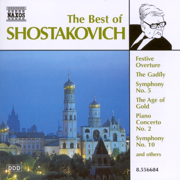 The Best of Shostakovich by Christopher Lyndon-Gee album cover