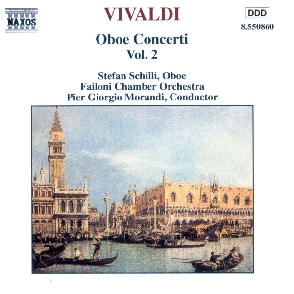 Vivaldi: Oboe Concerti Vol. 2 by Failoni Chamber Orchestra, Pier Giorgio Morandi & Stefan Shilli album cover