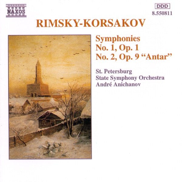 Rinsky-Korsakov: Symhonies Nos. 1 & 2 by André Anichanov & St. Petersburg State Symphony Orchestra album cover