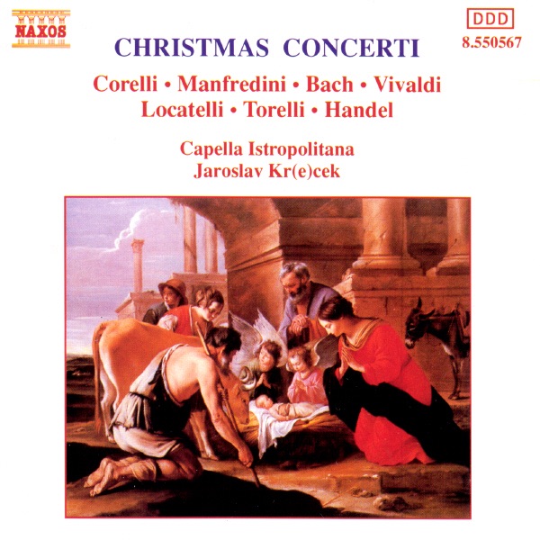 Christmas Concerti by Capella Istropolitana & Jaroslav Krček album cover