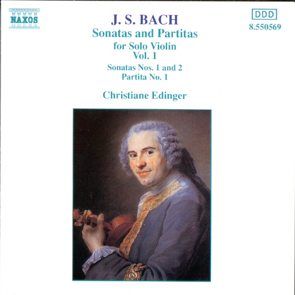 Bach: Violin Sonatas and Partitas, Vol. 1 by Christiane Edinger album cover