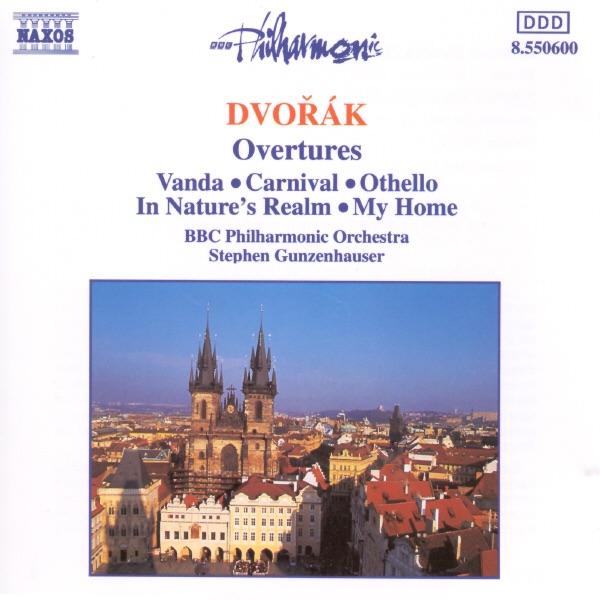 Dvořák: Overtures by BBC Philharmonic & Stephen Gunzenhauser album cover