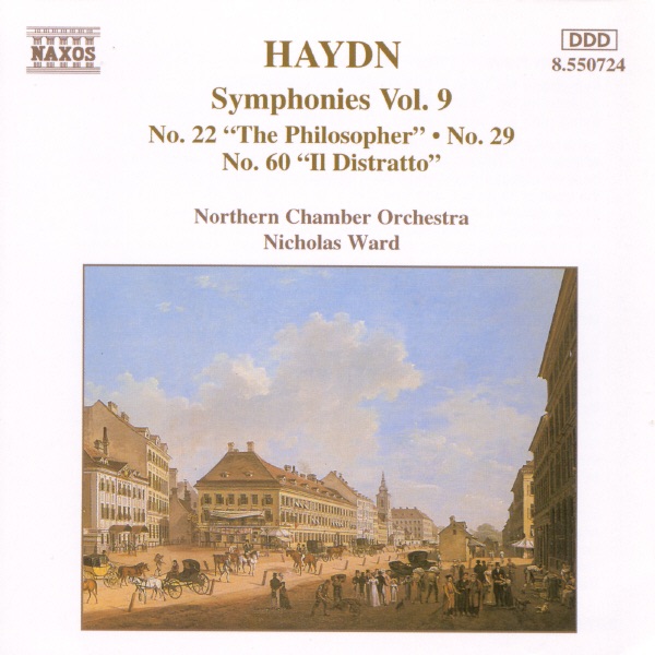 Haydn: Symphonies Nos. 22, 29 & 60 by Nicholas Ward & Northern Chamber Orchestra album cover