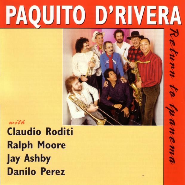 Return to Ipanema by Paquito D'Rivera album cover