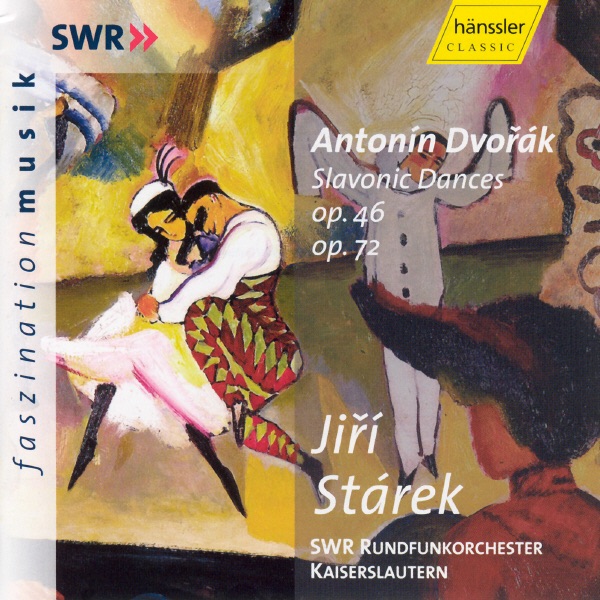 Slavonic Dances Op. 46 & 72 by Jiri Starek & SWR Rundfunkorchester Kaiserslautern album cover