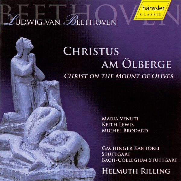 Beethoven: Christ on the Mount of Olives (Christus Am Ölberge) by Bach-Collegium Stuttgart, Gächinger Kantorei Stuttgart & Helmuth Rilling album cover
