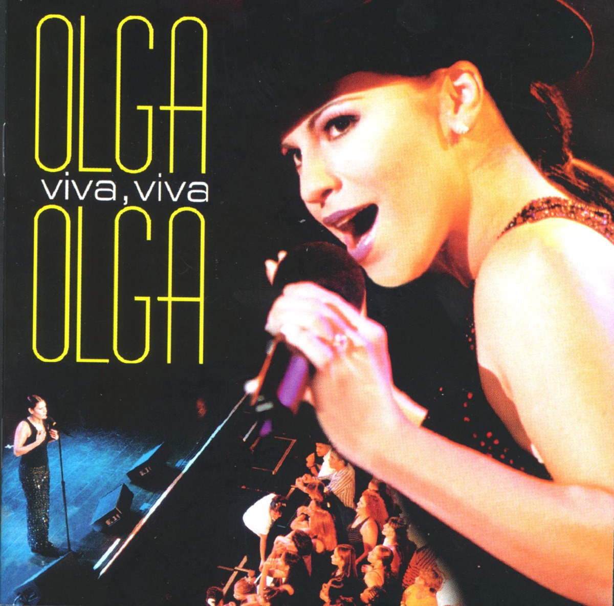 Olga Viva, Viva Olga (En Vivo) by Olga Tañón album cover
