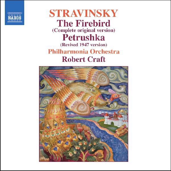 Stravinsky: The Firebird & Petrushka by Philharmonia Orchestra & Robert Craft album cover