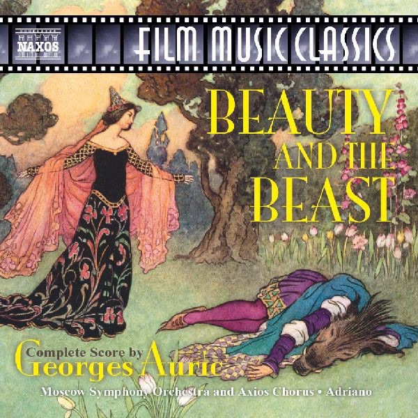 Auric: Beauty and the Beast by Adriano, Axios Chorus, Moscow Symphony Orchestra & Sergei Krivobokov album cover