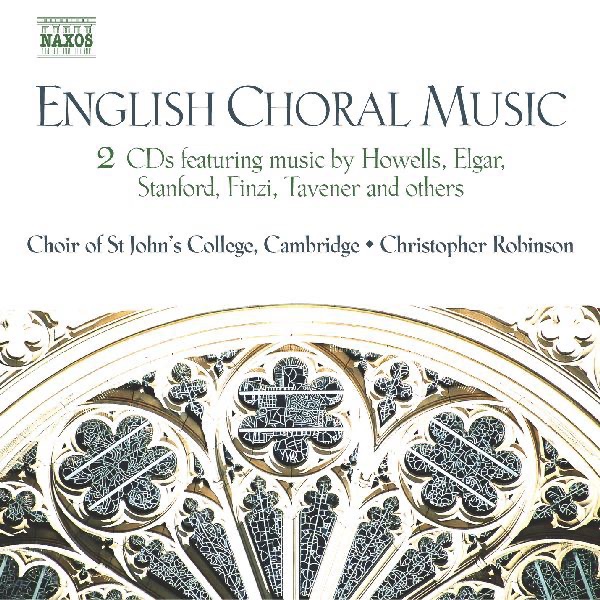 English Choral Music by Choir of St John’s College, Cambridge & Christopher Robinson album cover