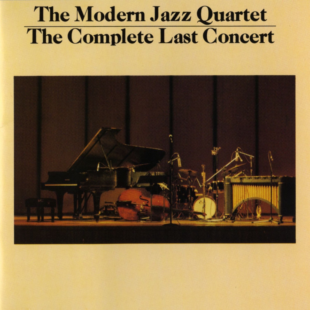The Complete Last Concert by The Modern Jazz Quartet album cover