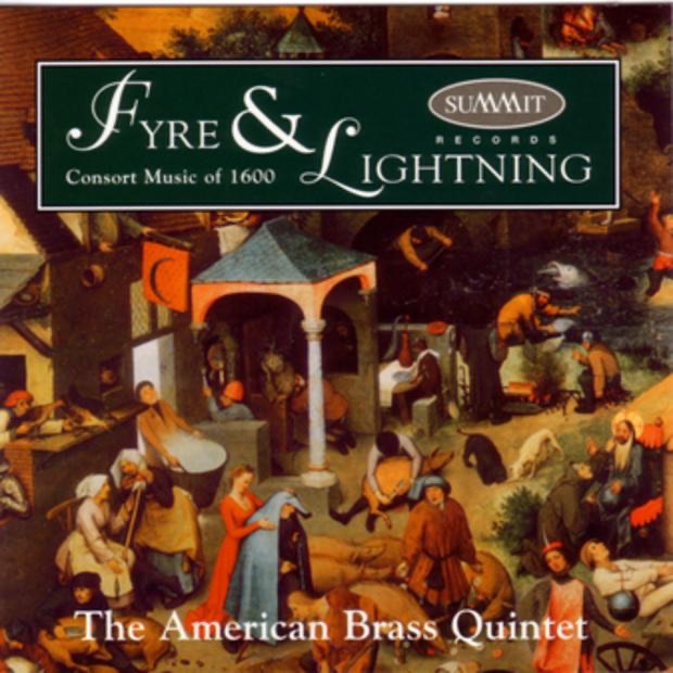 Fyre & Lightning by American Brass Quintet album cover