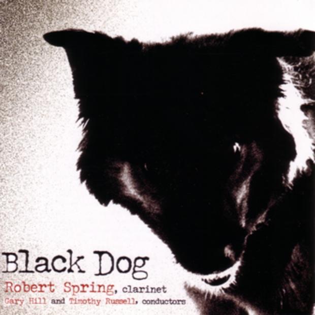 Black Dog by Gary Hill, Robert Spring & Timothy Russell album cover