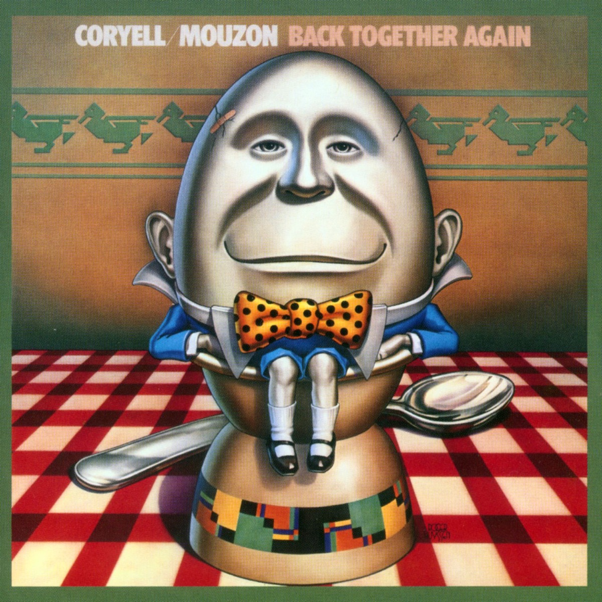 Back Together Again by Larry Coryell & Alphonse Mouzon album cover
