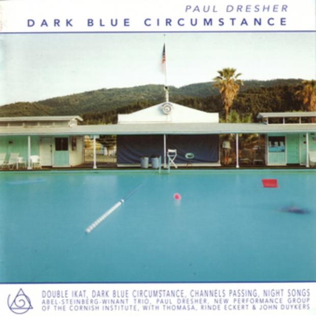 Dark Blue Circumstance by Abel-Steinberg-Winant Trio, John Duykers & New Performance Group of the Cornish Institute album cover