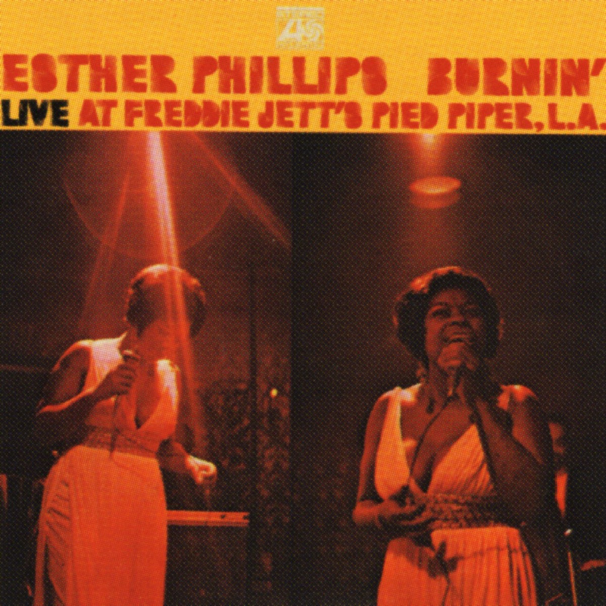 Burnin' (Live at Freddie Jetts's Pied Piper Club, L.A.) by Esther Phillips album cover
