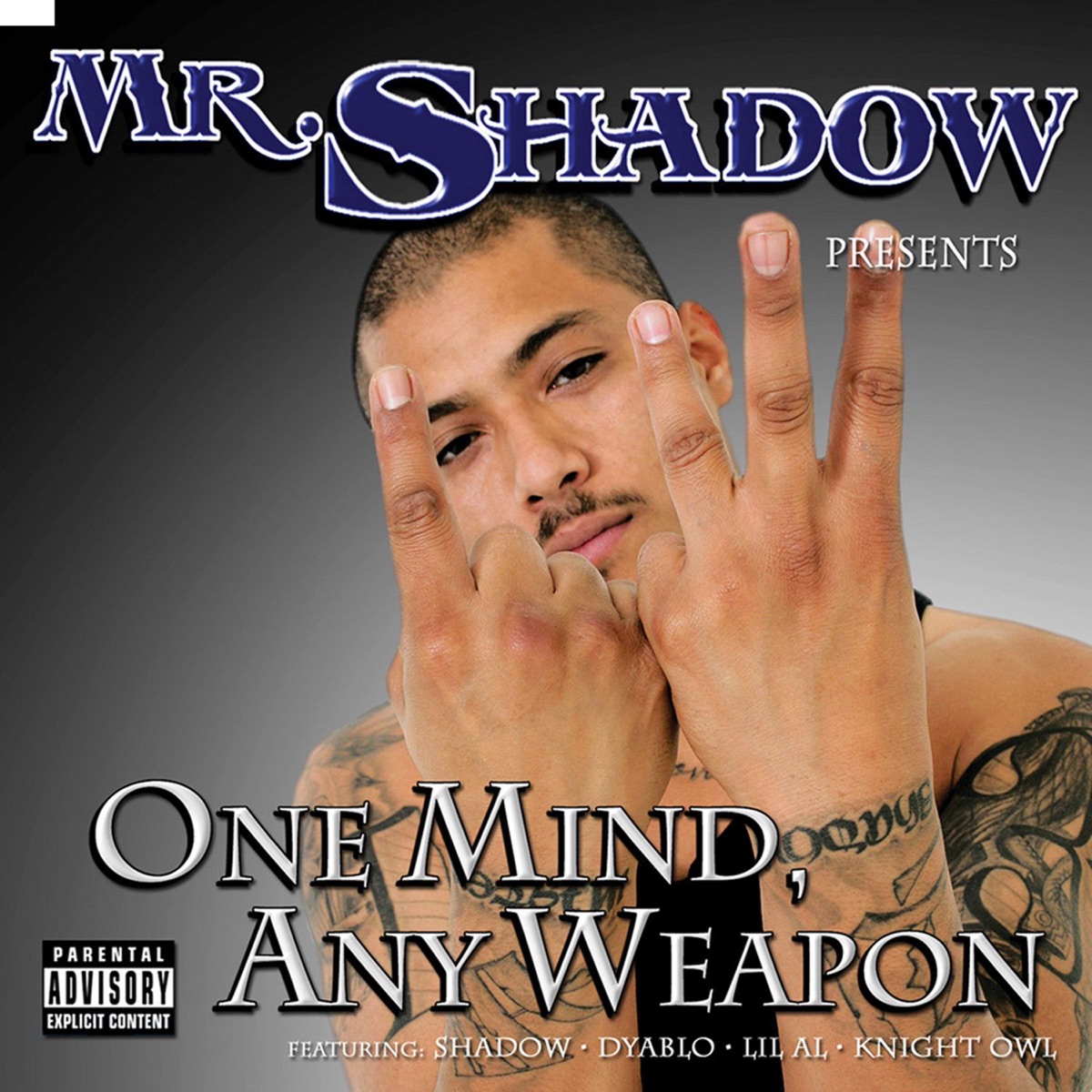 One Mind, Any Weapon by Mr. Shadow album cover