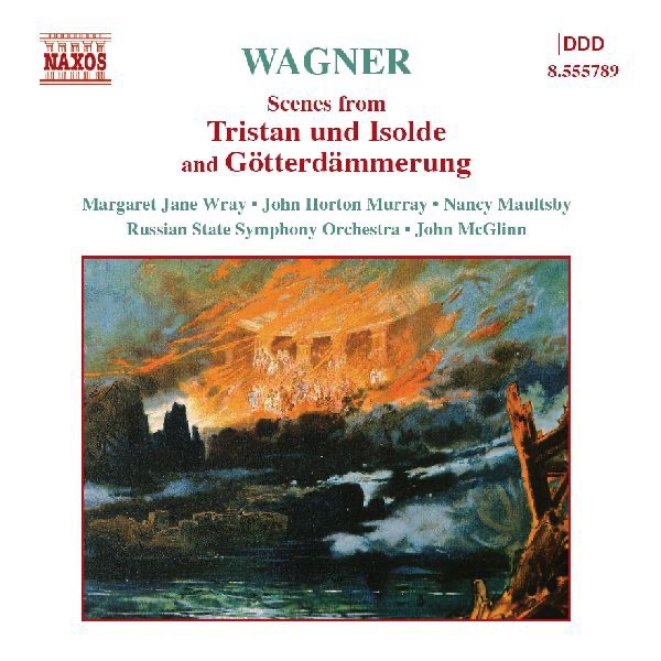Wagner: Scenes from "Tristan und Isolde" and "Gotterdammerung" by John McGlinn & Russian State Symphony Orchestra album cover