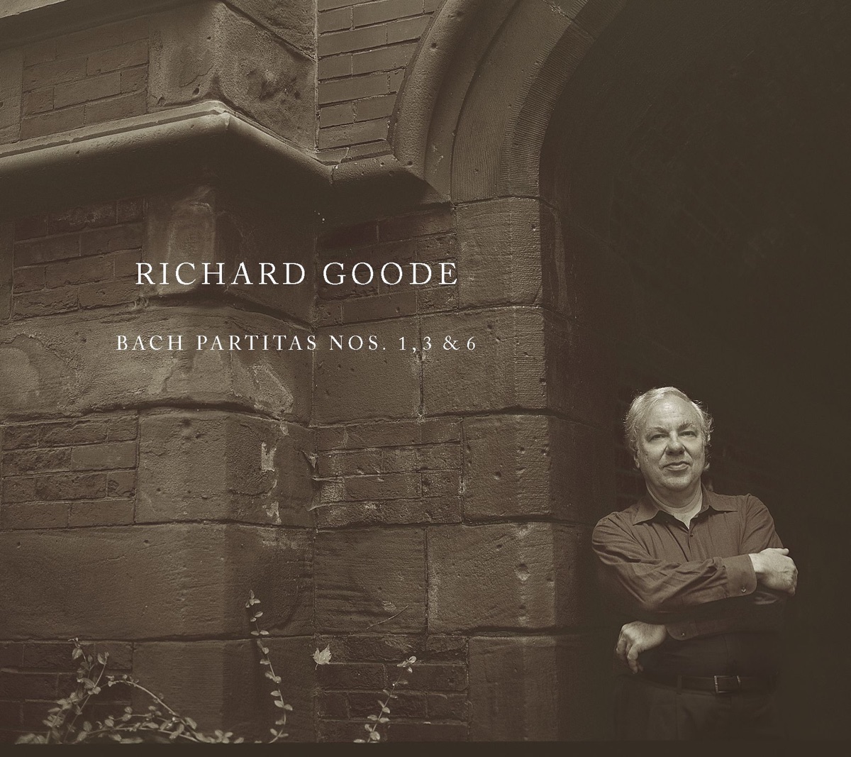 Bach: Partitas Nos. 1, 3 & 6 by Richard Goode album cover