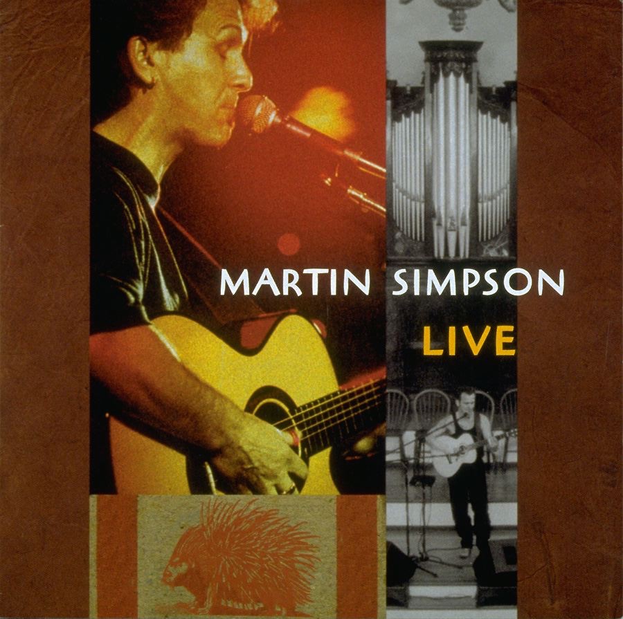 Martin Simpson: Live by Martin Simpson album cover