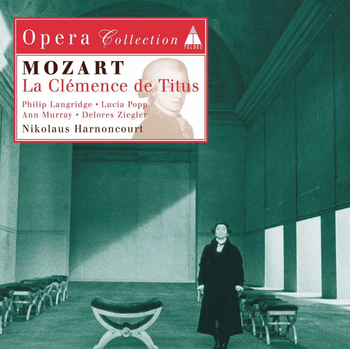 Mozart: La Clemenza di Tito Selections by Ann Murray, Delores Ziegler, Lucia Popp, Nikolaus Harnoncourt & Philip Langridge album cover