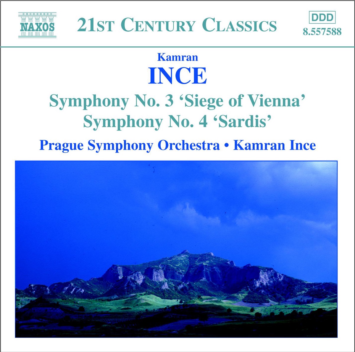 Ince: Symphonies Nos. 3 and 4 by Kamran İnce & Prague Symphony Orchestra album cover