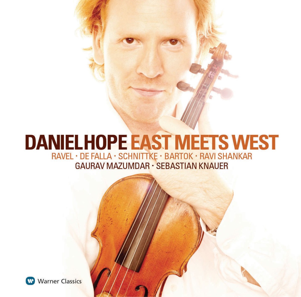 East meets West by Daniel Hope album cover