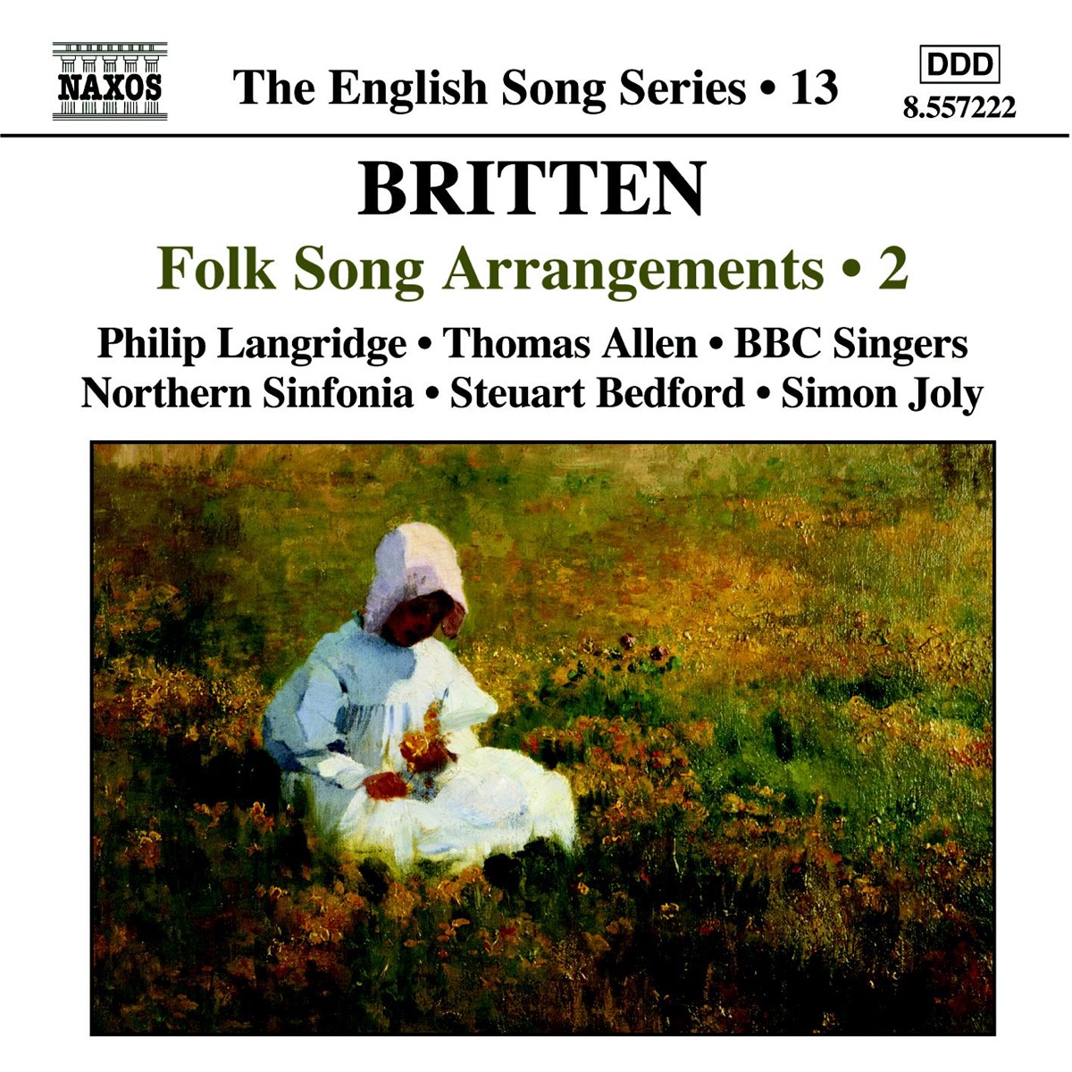 Britten: Folk Song Arrangements, Vol. 2 by BBC Singers, Philip Langridge & Sir Thomas Allen album cover