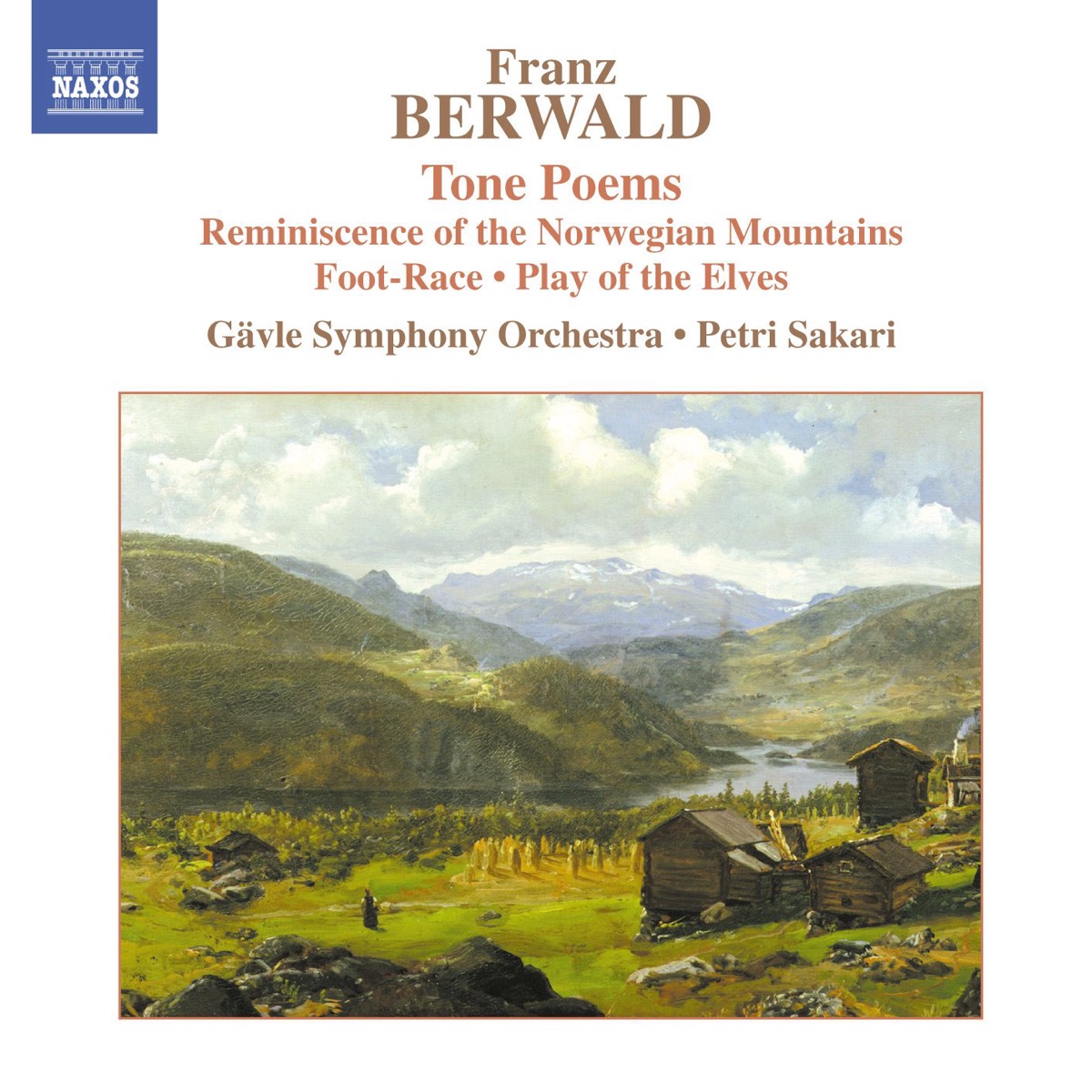 Berwald: Tone Poems by Gävle Symphony Orchestra, Patrik Hakansson & Petri Sakari album cover