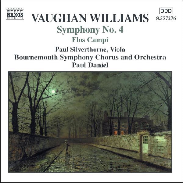 Vaughan Williams: Symphony No. 4 by Bournemouth Symphony Chorus, Bournemouth Symphony Orchestra & Paul Daniel album cover