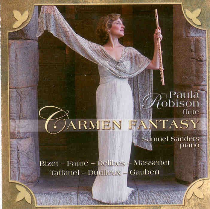 Borne: Carmen Fantasy - Paula Robison by Paula Robison & Samuel Sanders album cover