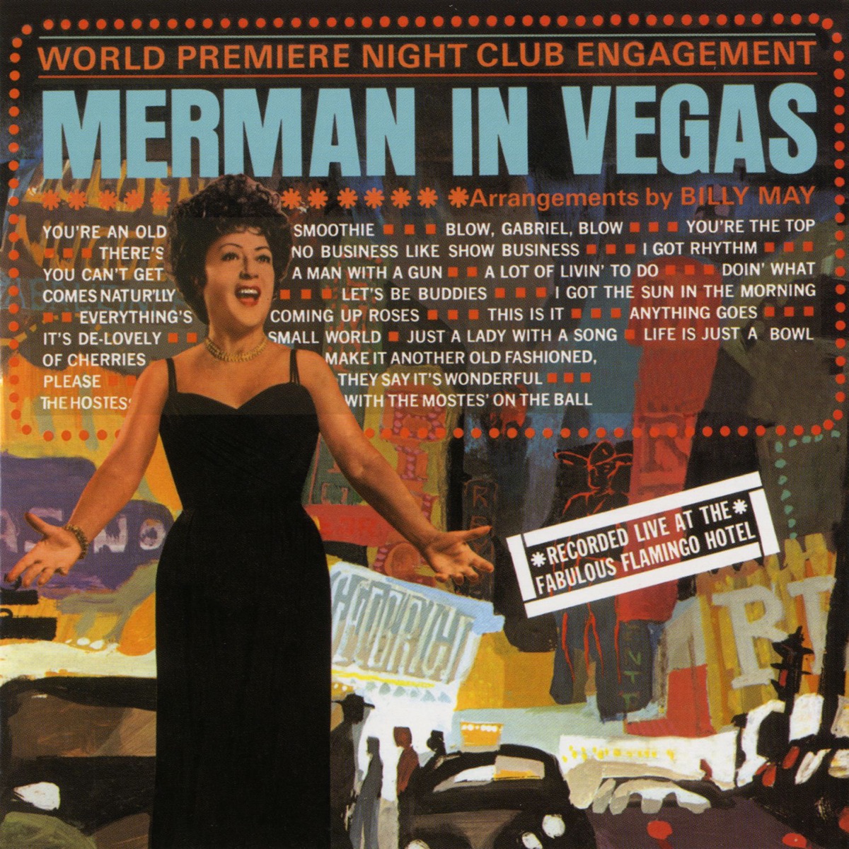 Merman In Vegas by Ethel Merman album cover