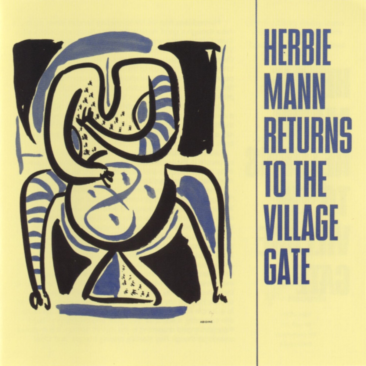 Herbie Mann Returns to the Village Gate by Herbie Mann album cover