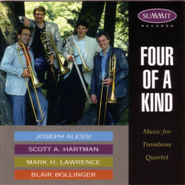 Four of a Kind by Blair Bollinger, Joseph Alessi, Mark Lawrence & Scott Hartman album cover