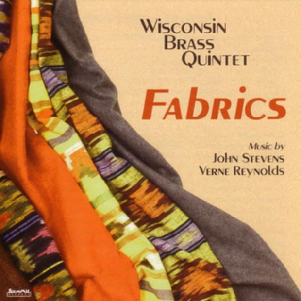 Wisconsin Brass Quintet: Fabrics by David Cooper, Douglas Hill, Linda Klein & Wisconsin Brass Quintet album cover