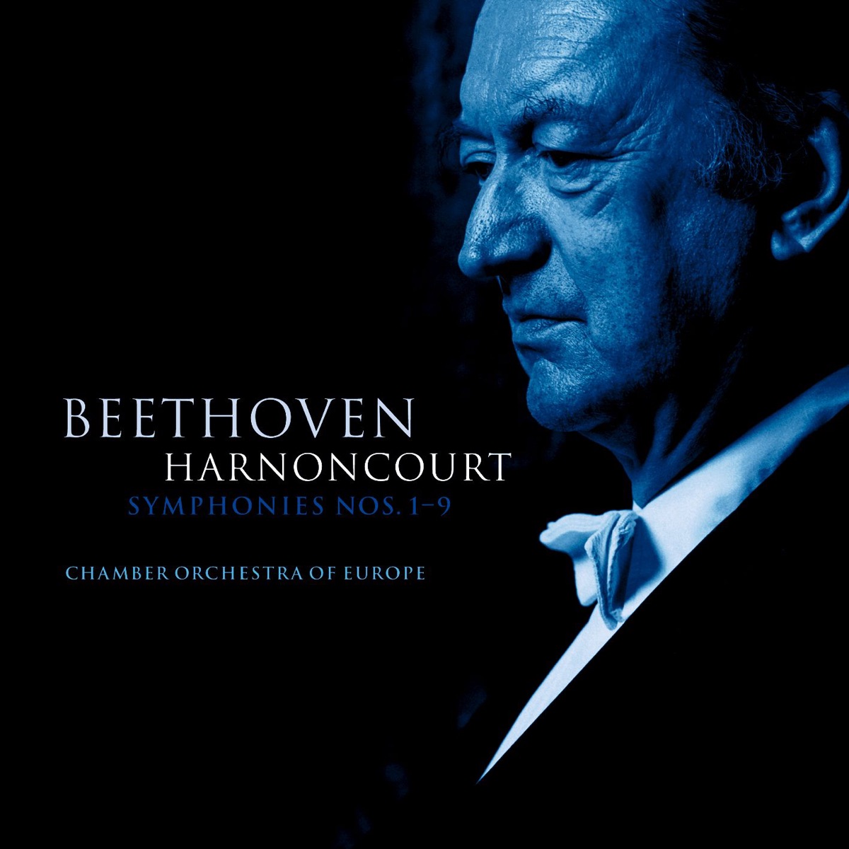 Beethoven: Symphonies Nos. 1-9 by Chamber Orchestra of Europe & Nikolaus Harnoncourt album cover
