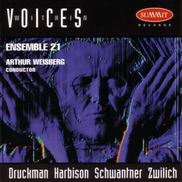 Voices Within by Arthur Weisberg & Ensemble 21 album cover