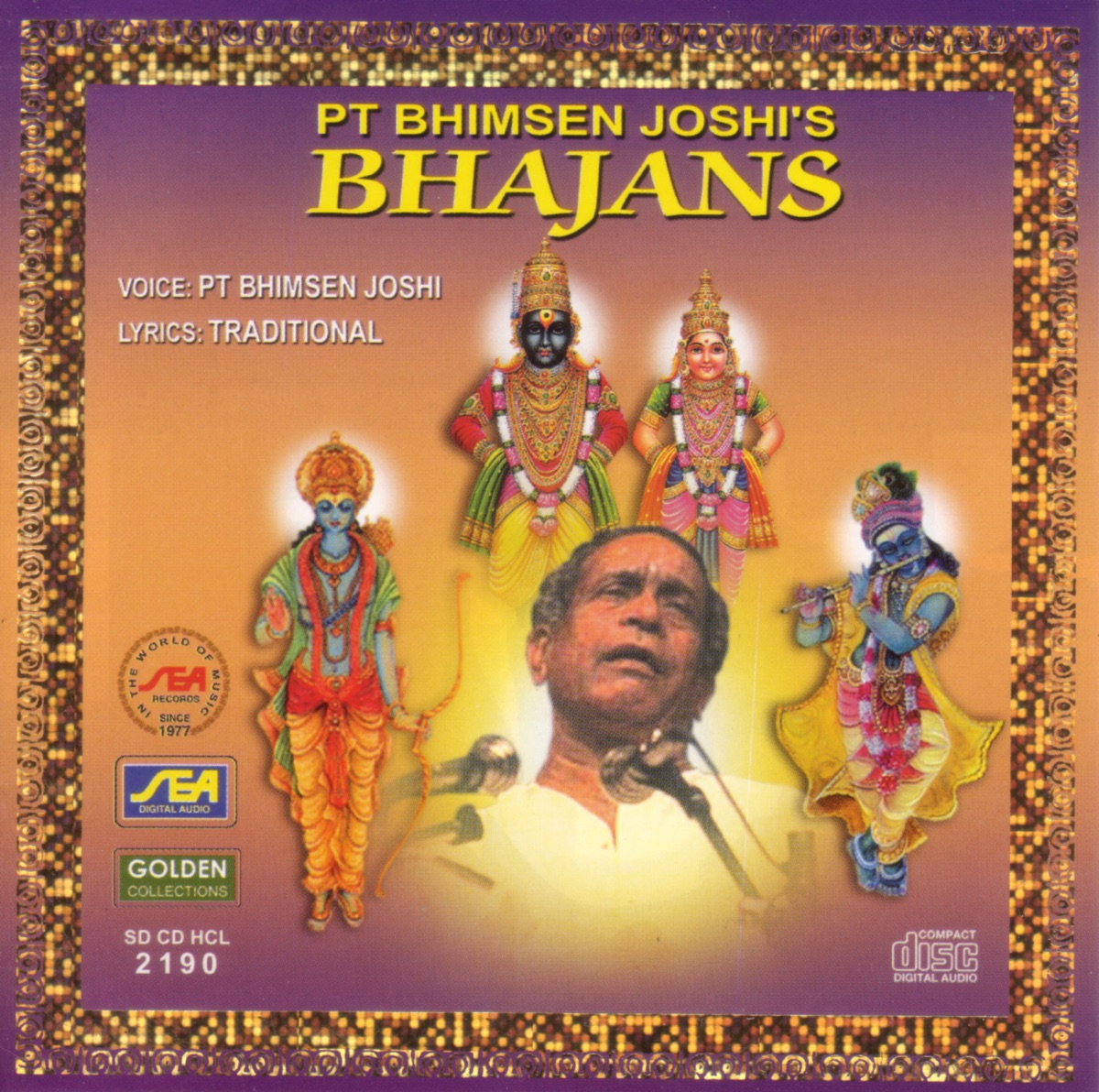 Pt. Bhimsen Joshi's Bhajans by Pandit Bhimsen Joshi album cover