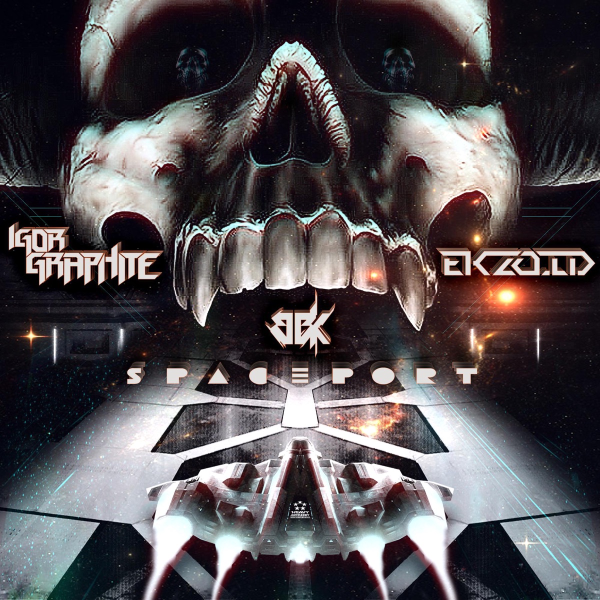 Spaceport - Single by Igor Graphite, Ekzoid & BBK album cover
