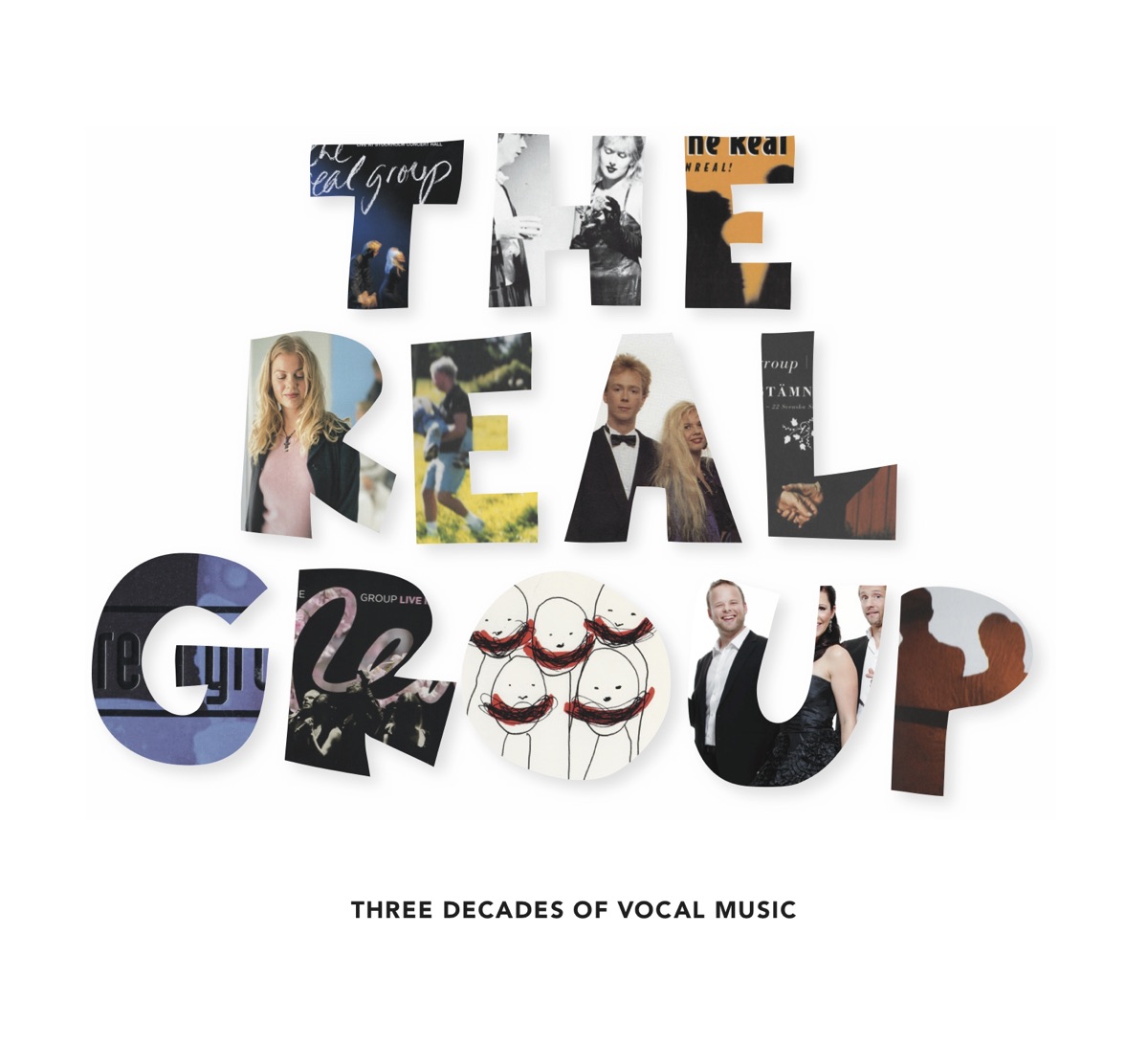 Three Decades of Vocal Music by The Real Group album cover