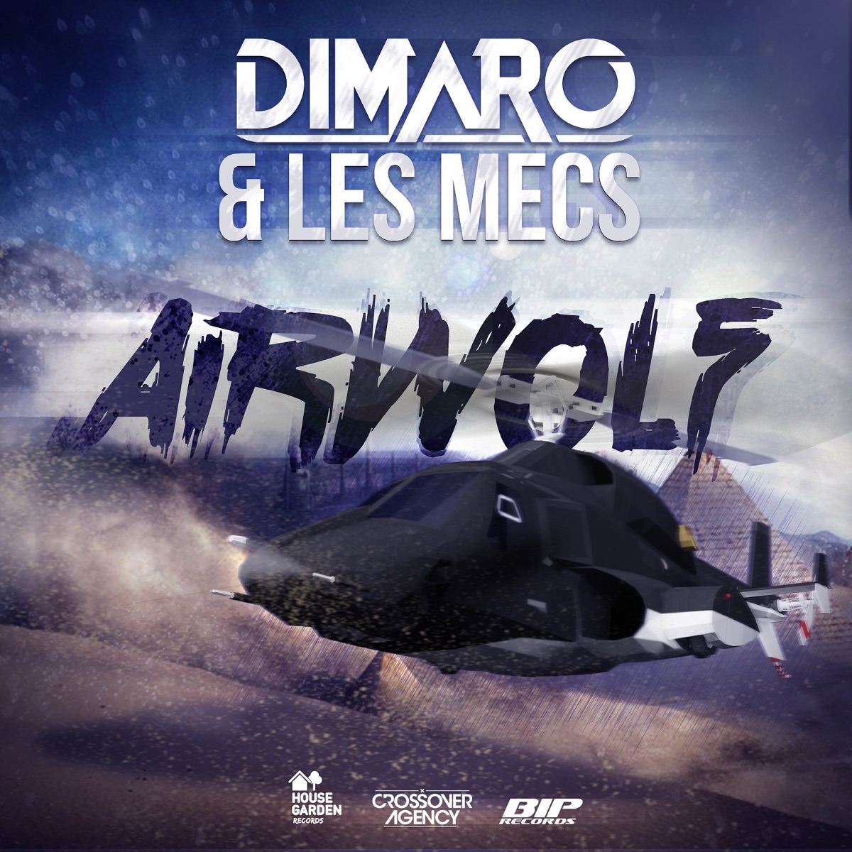 Airwolf (Original Extended Mix) - Single by diMaro & Les Mecs album cover