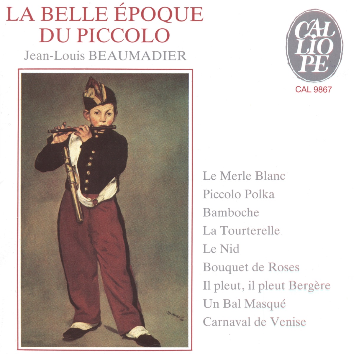 La belle époque du piccolo by Jean-Louis Beaumadier, Jean Koerner & Maxence Larrieu album cover