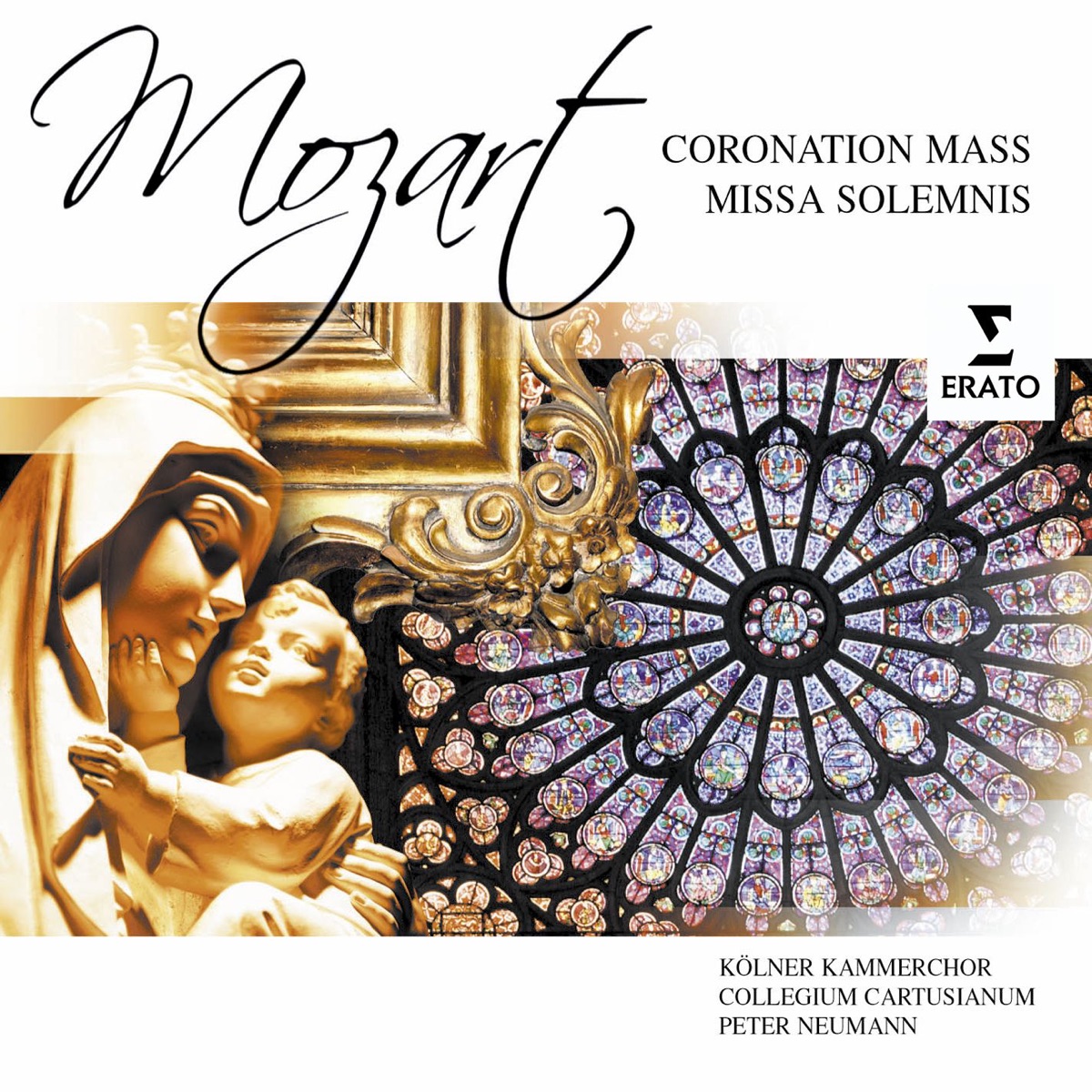 Mozart: Mass No. 15, K. 317 "Coronation Mass" & Mass No. 16, K. 337 "Missa solemnis" by Cologne Chamber Choir, Peter Neumann & Collegium Cartusianum album cover