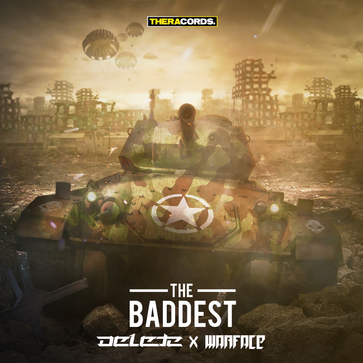 The Baddest - Single by Delete & Warface album cover
