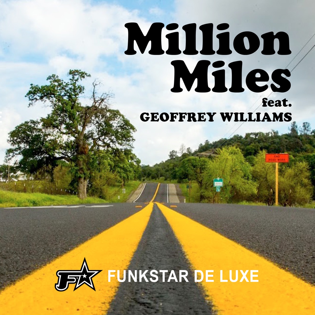Million Miles (feat. Geoffrey Williams) - EP by Funkstar De Luxe album cover