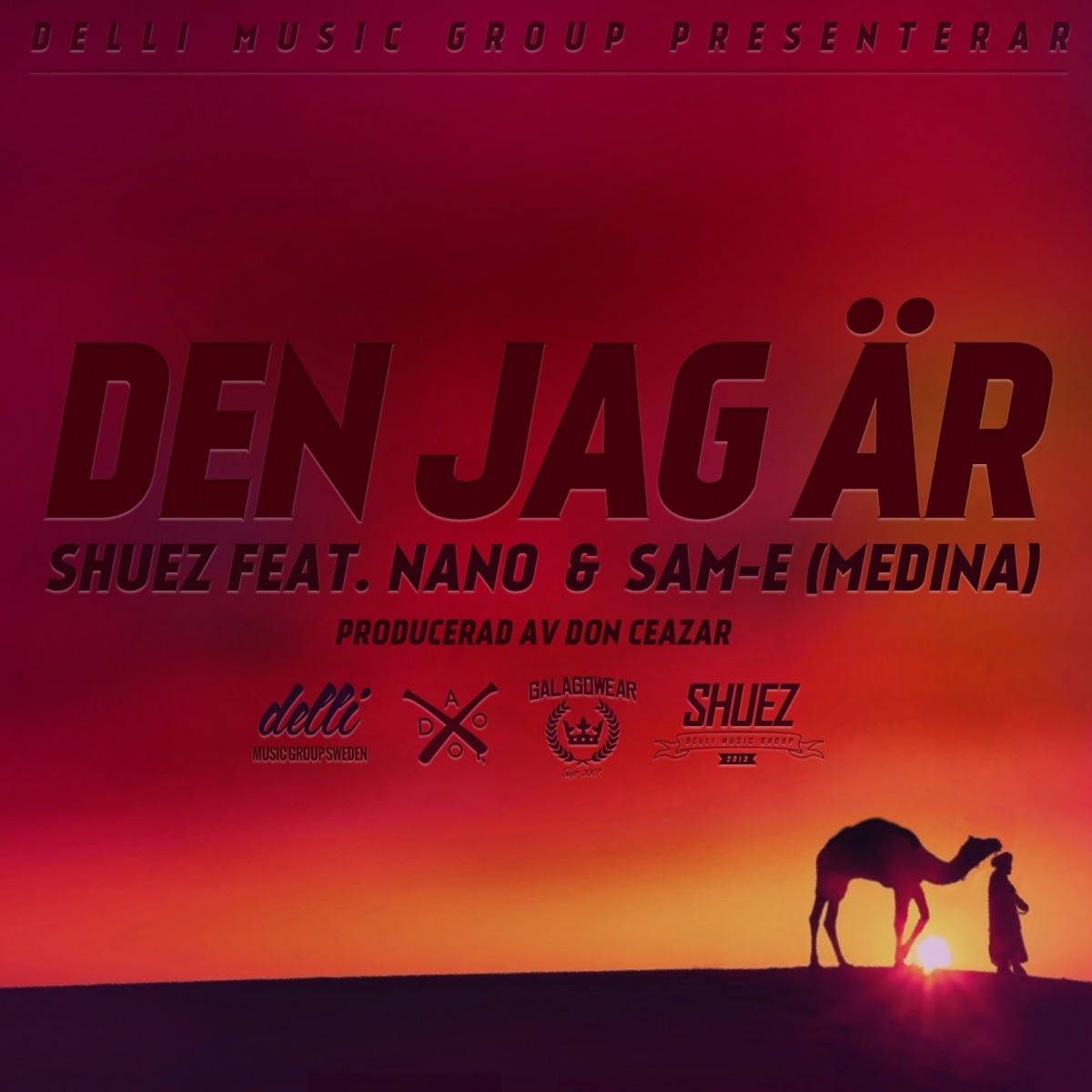 Den Jag Är (feat. Sam-E & Nano) [Singel] - Single by Shuez album cover