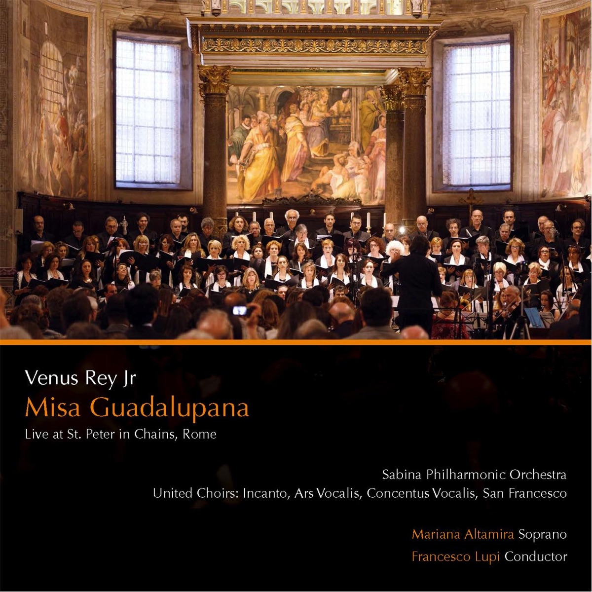 Venus Rey Jr: Misa Guadalupana (Live At St. Peter in Chains, Rome) by Various Artists album cover