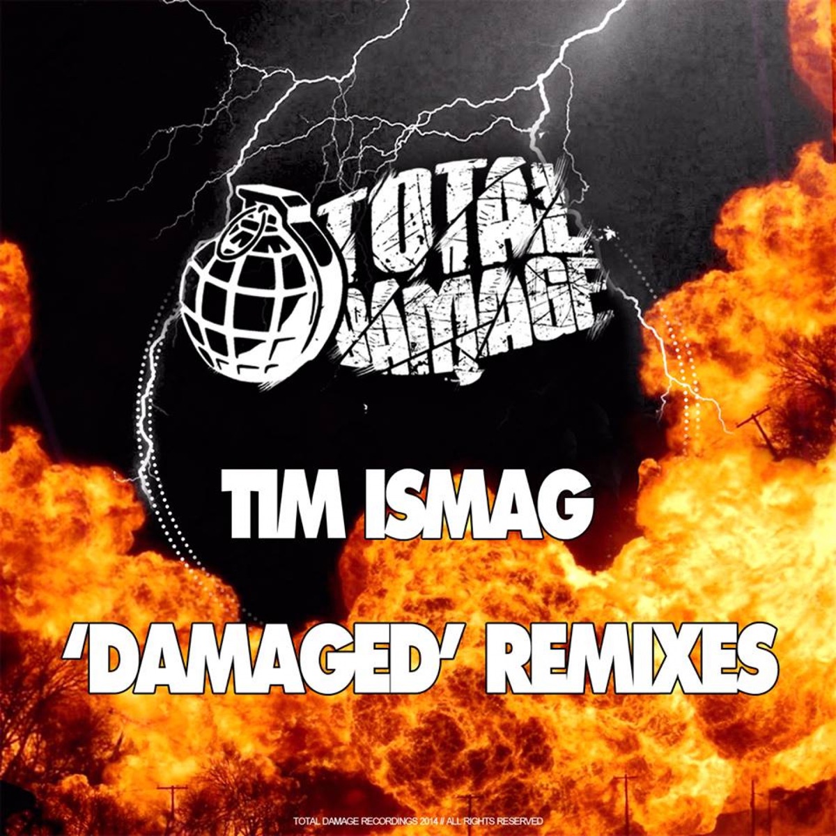 Damaged Remixes - Single by M.Rook, BBK, Chaos Theory, MC Kyla & Tim Ismag album cover