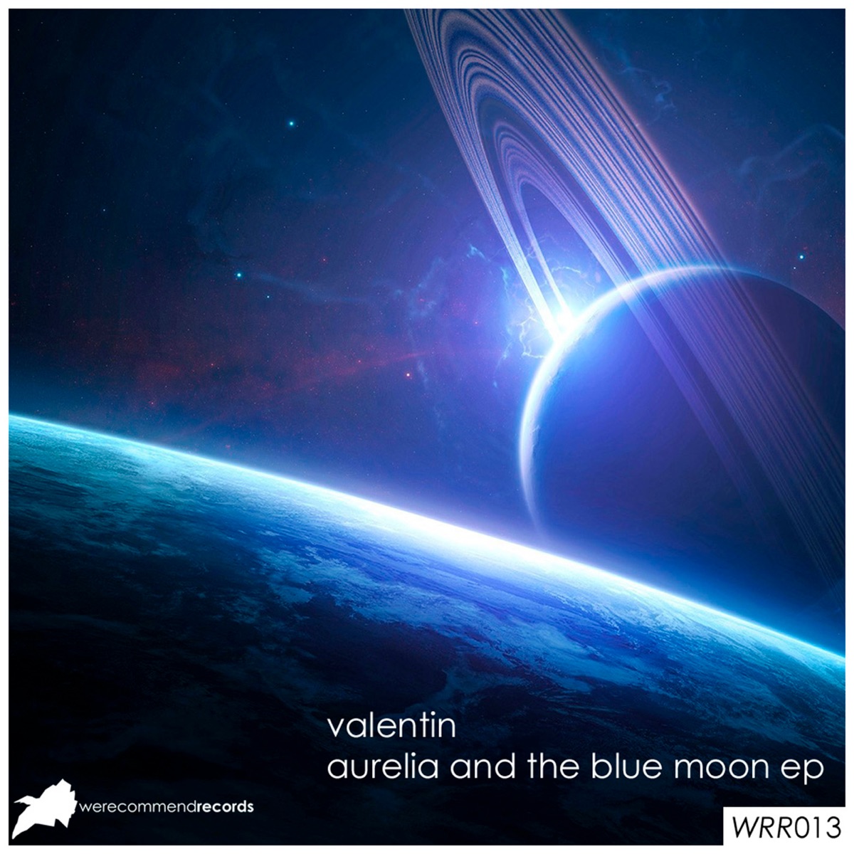Aurelia and the Blue Moon EP by Valentin album cover